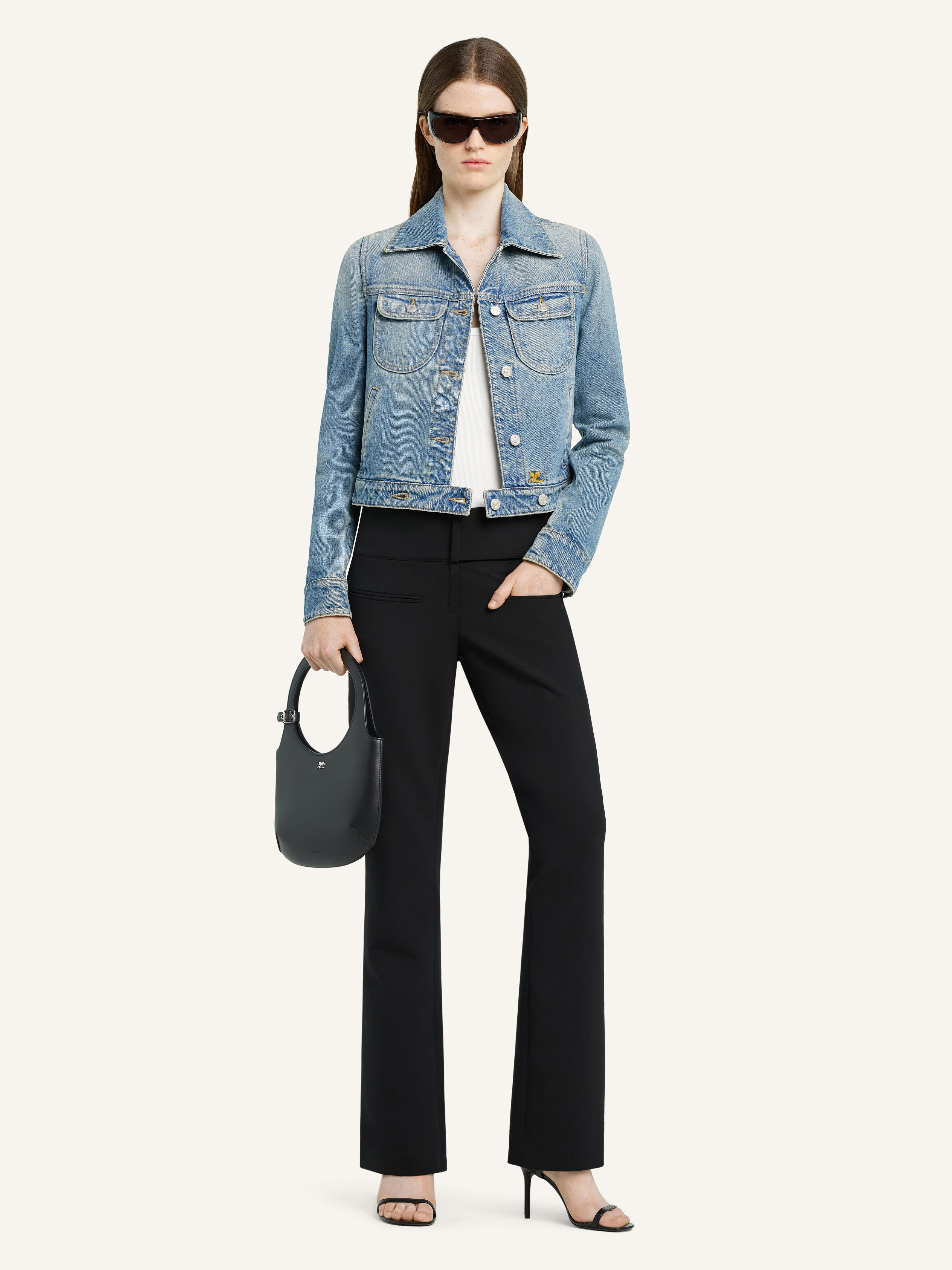 DENIM TRUCKER JACKET - 2