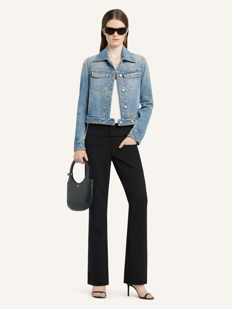 courrèges DENIM TRUCKER JACKET outlook