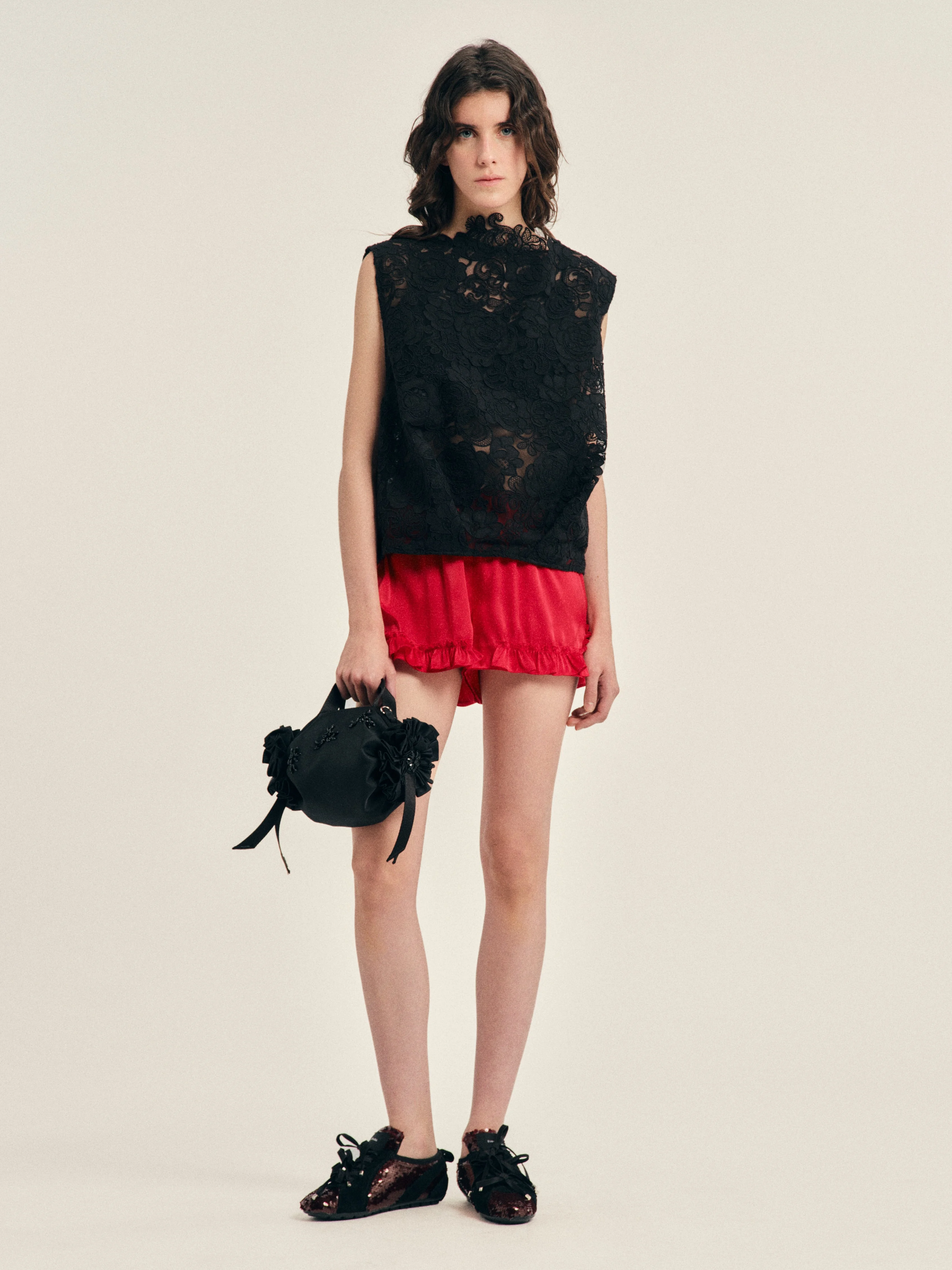 Ruffle Frill Shorts - 1