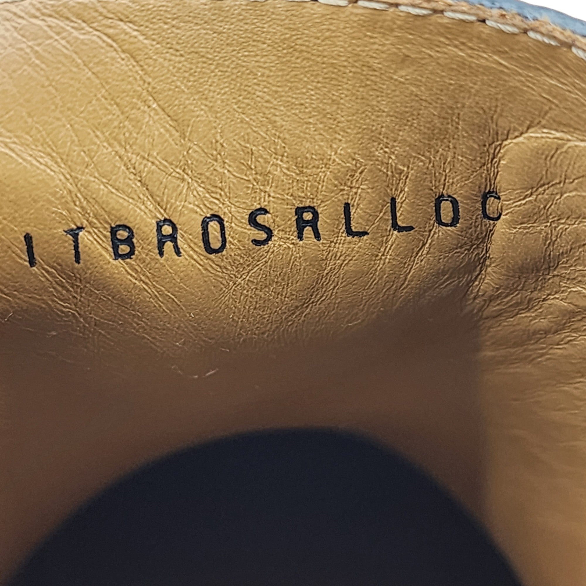 Burberry Vintage Check Detail Leather Chelsea Boots - 6