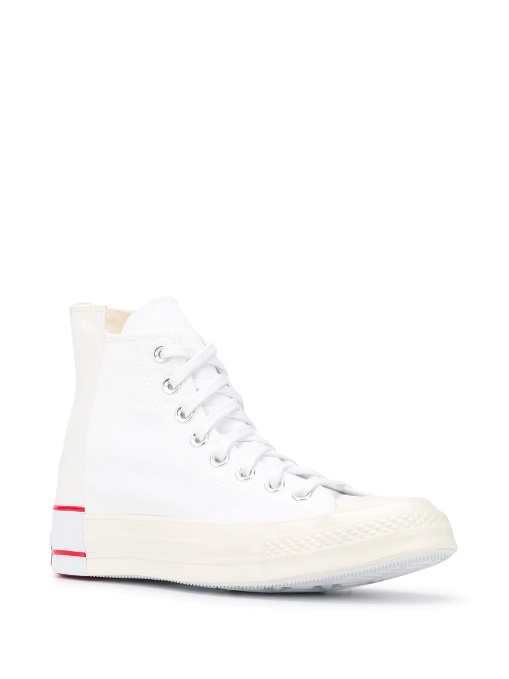 high-top lace-up trainers - 2