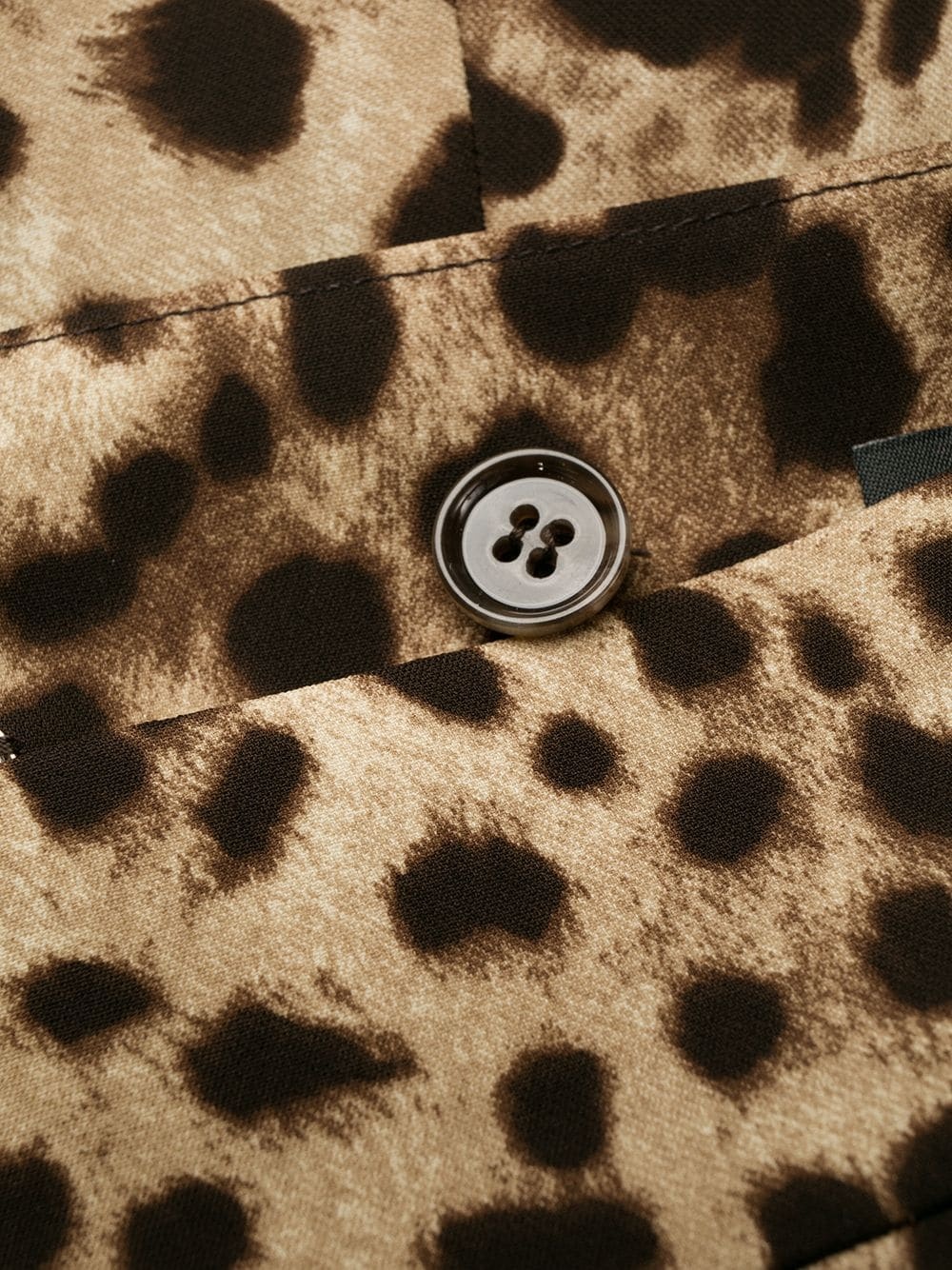 leopard-print skirt - 6