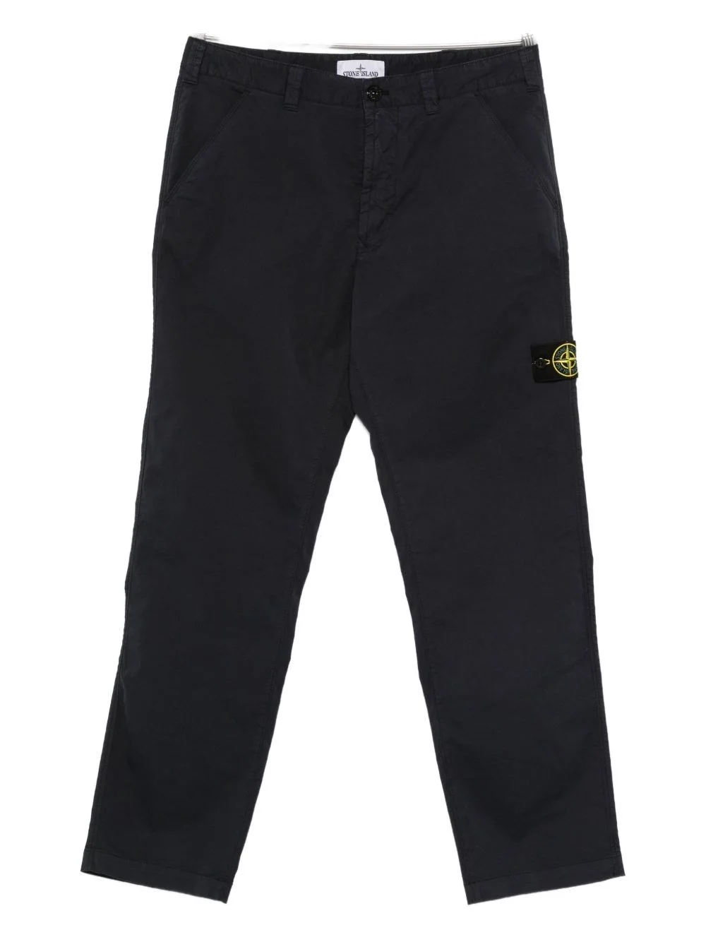 Logo cotton cargo trousers - 1