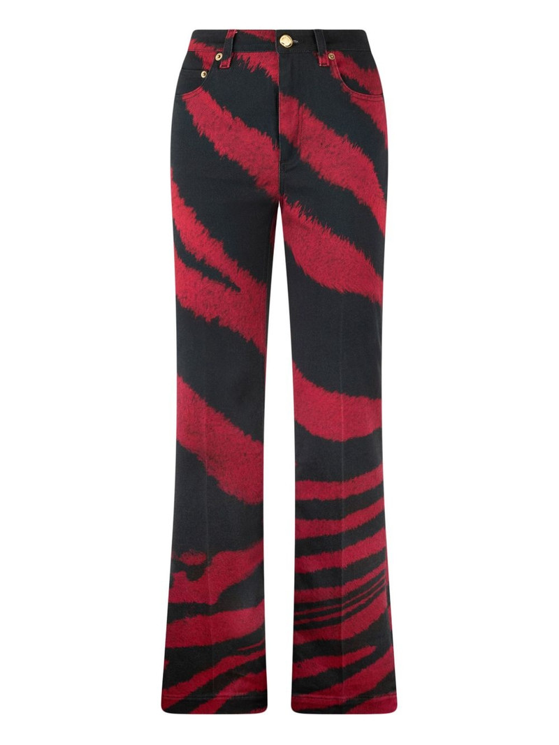 zebra-print jeans 1