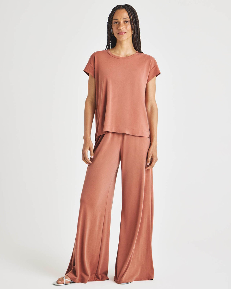 Giada Sandwash Palazzo Pant 4
