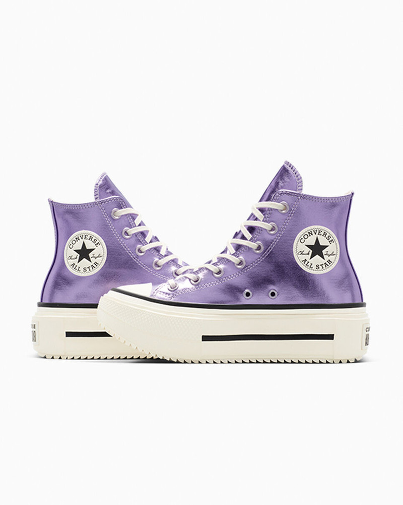 Chuck Taylor All Star Lift Double Stack Platform Metallic 7