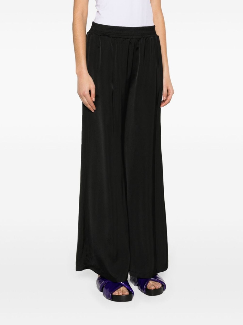 wide-leg satin trousers 3