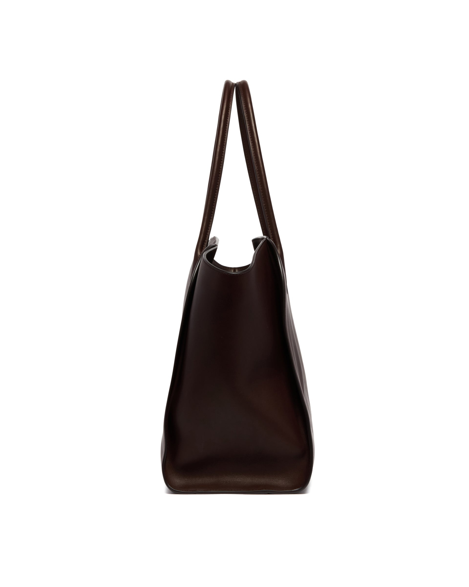 Brown Marlo Leather Tote Bag - 2