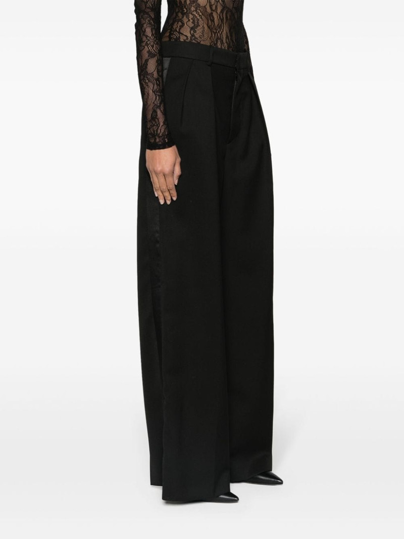 pleated wide-leg trousers 3