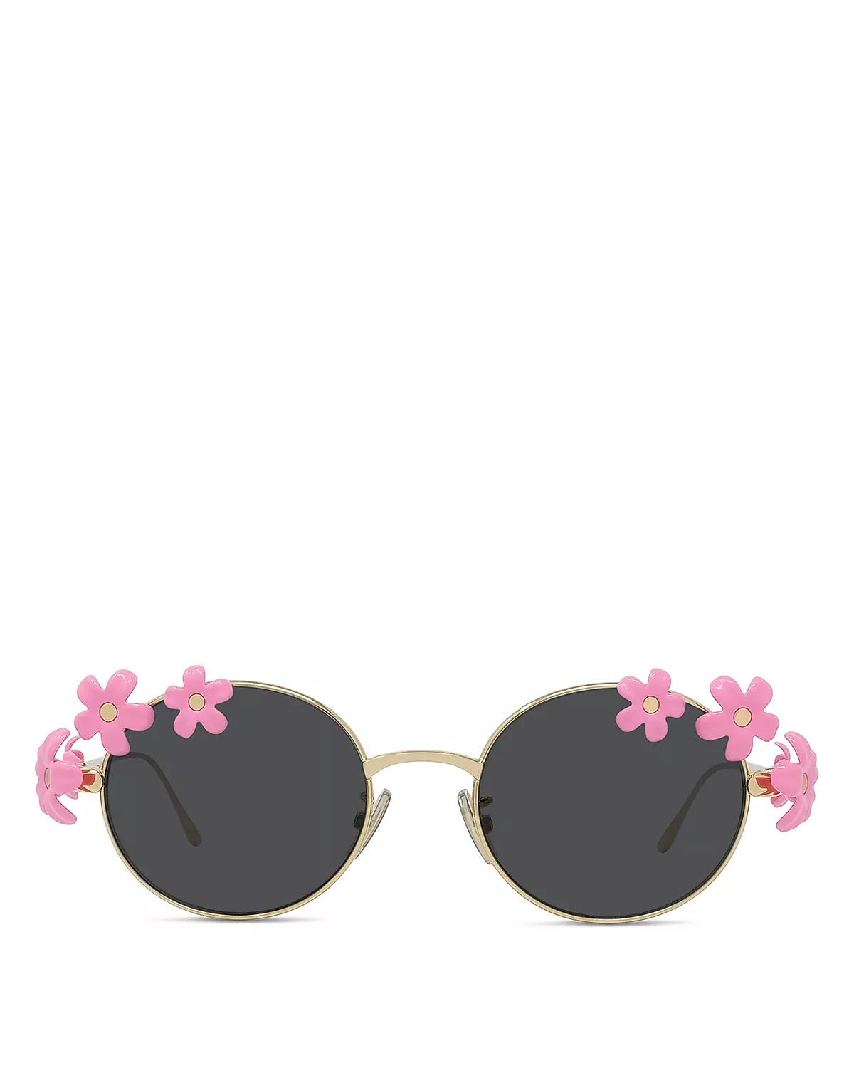 Signature Flower Framed Yellow Oval Sunglasses, 51mm - 2