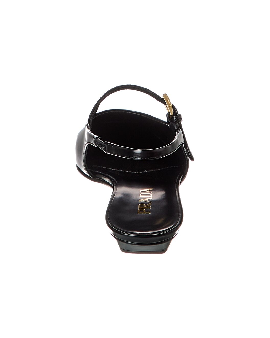 Prada Mary Jane Patent Slingback Ballerina Flat - 3