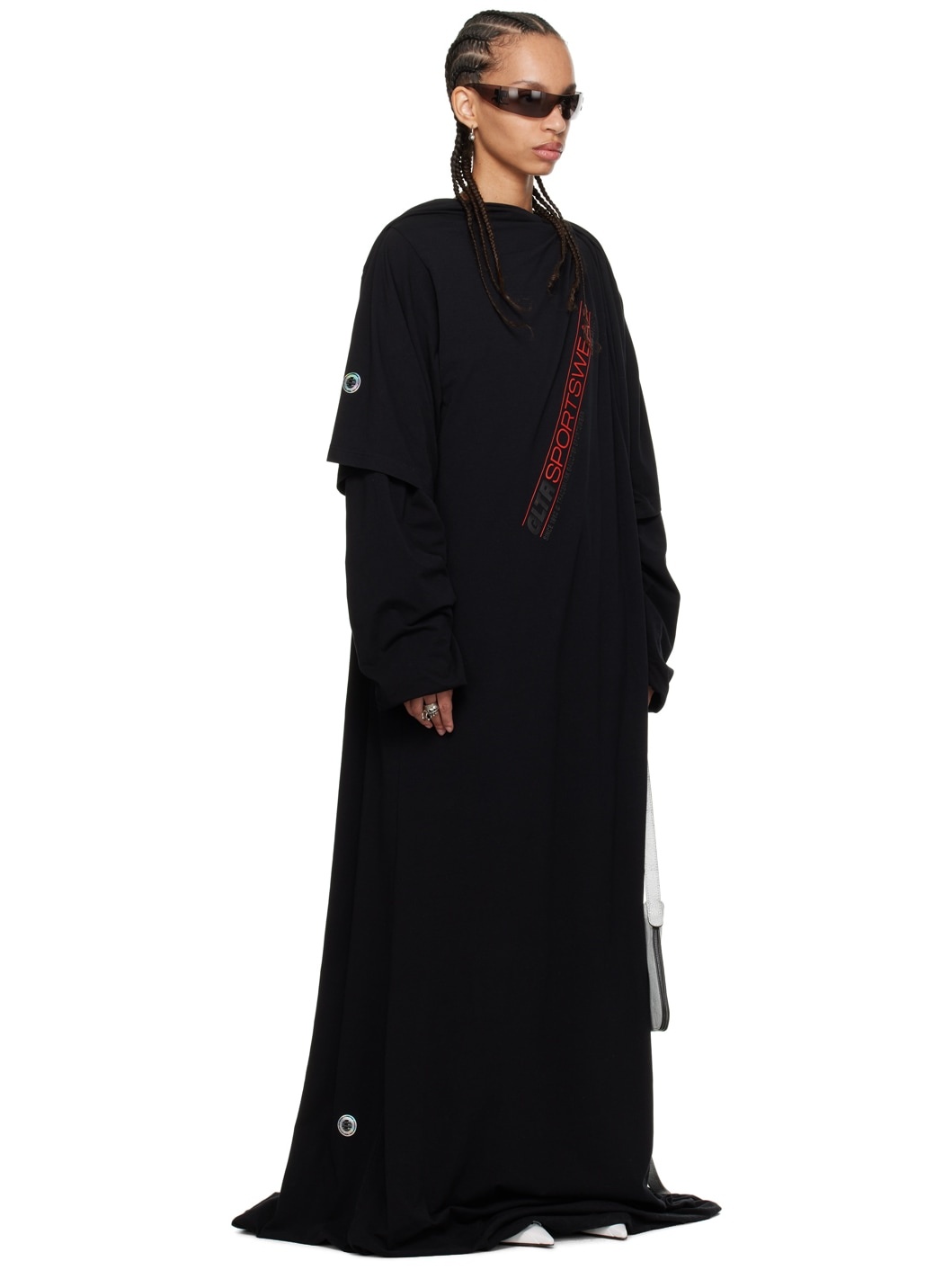 Black Shayne Oliver Edition Maxi Dress - 2