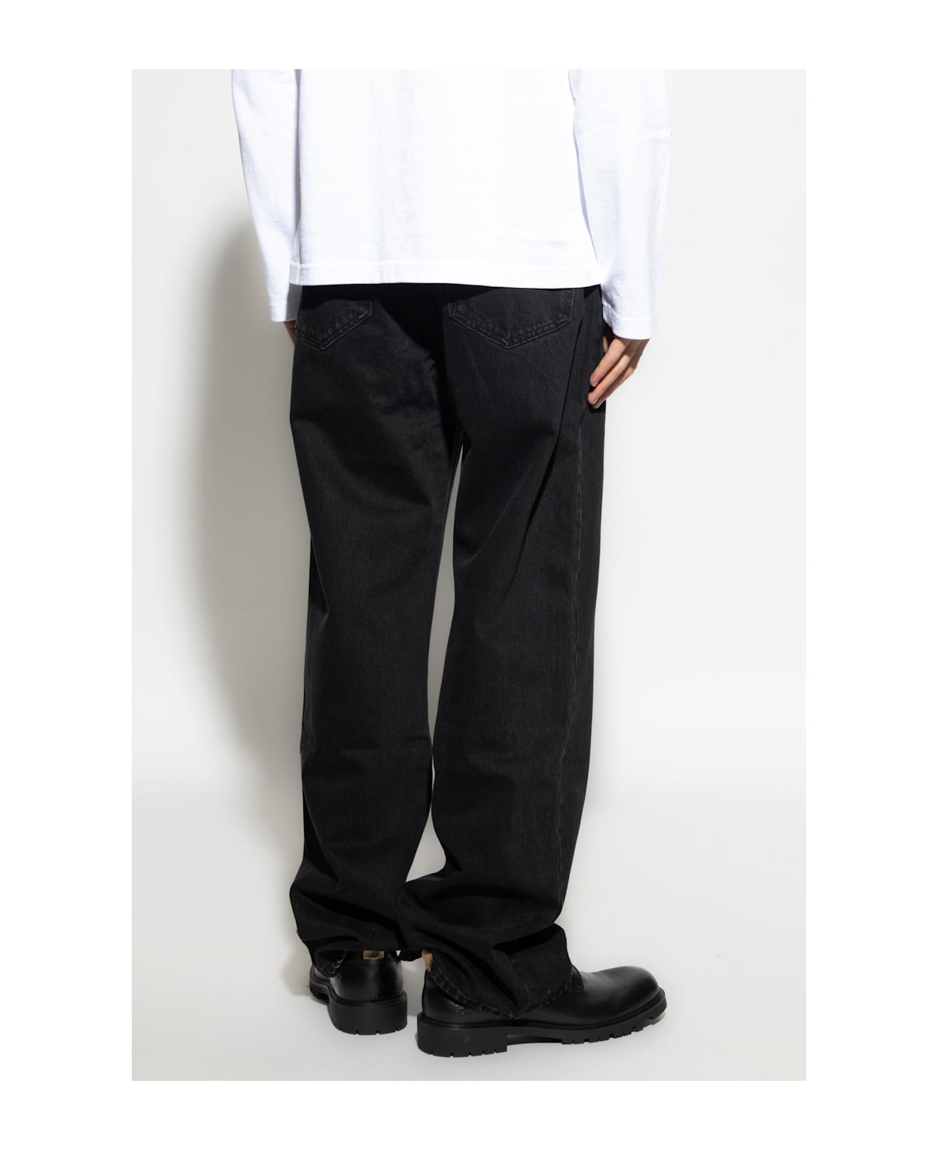 Jacquemus Jeans With Logo - 4