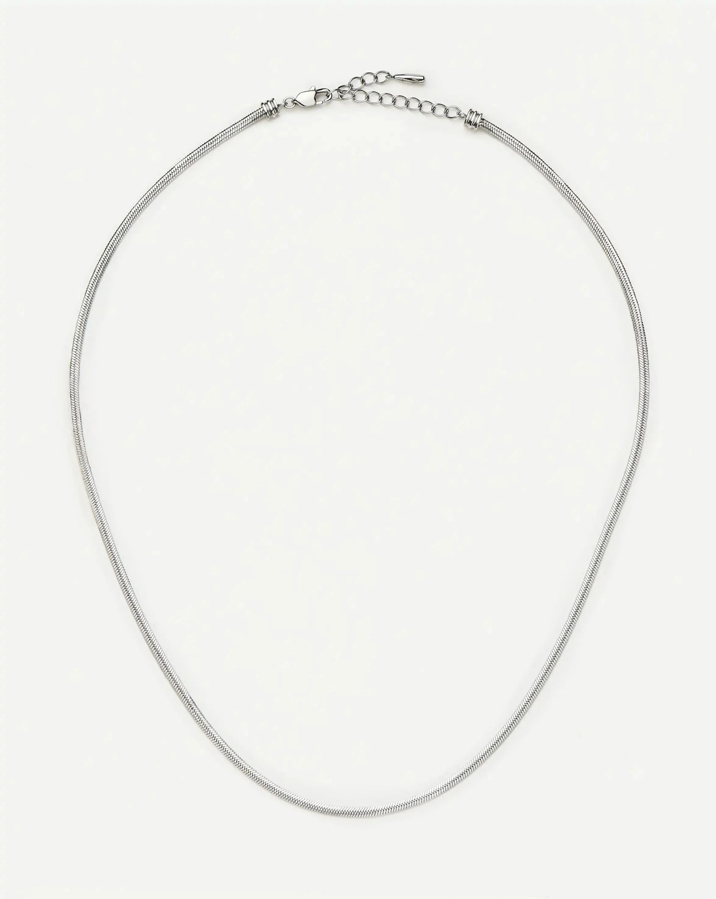 Thin Snake Chain Necklace - 1