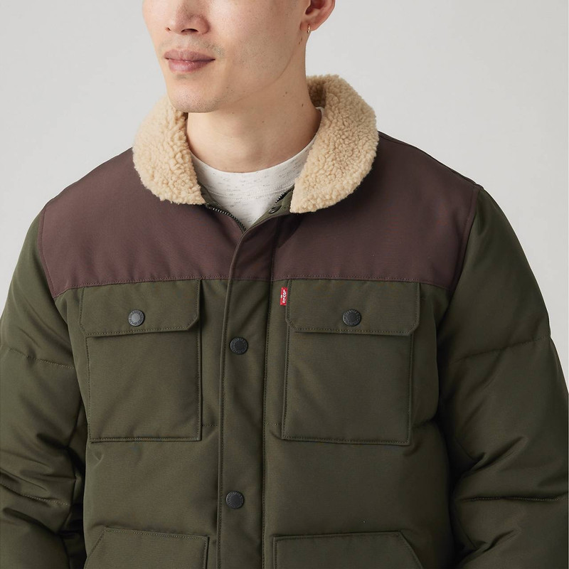 QUILTED WOODSMAN PUFFER JACKET 5