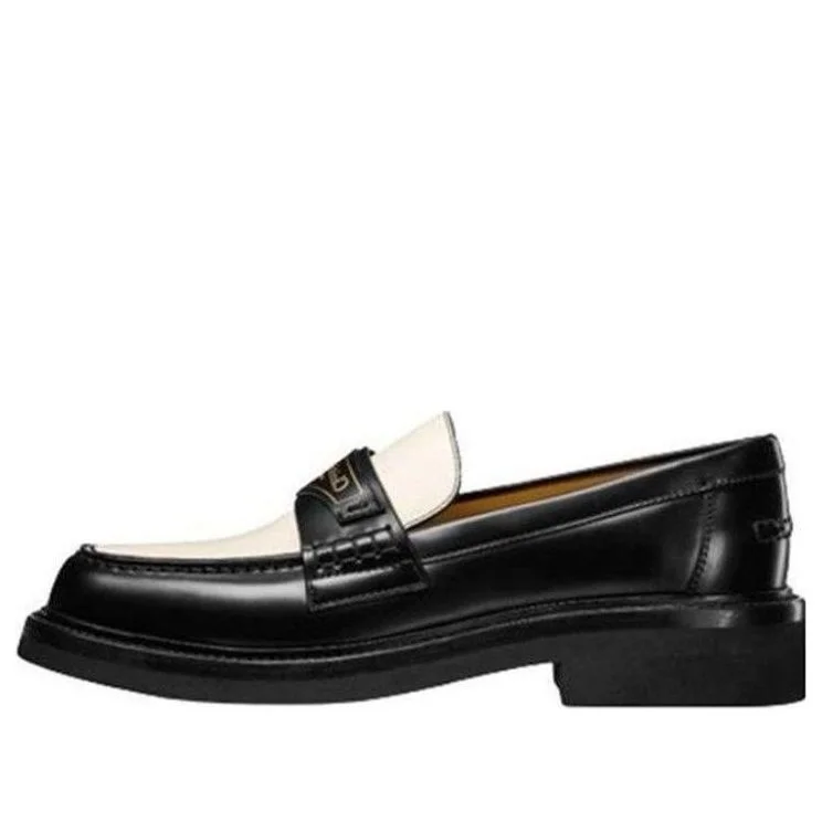 (WMNS) DIOR Boy Loafer White Brushed Calfskin KDB759ACA_S03W - 1