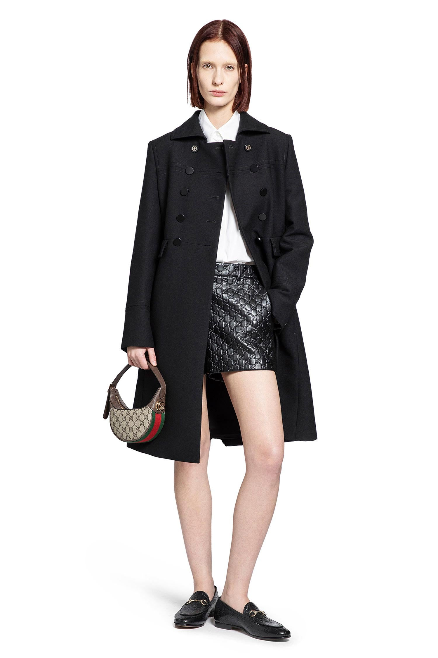 Embossed Gg Mini Shorts - 5