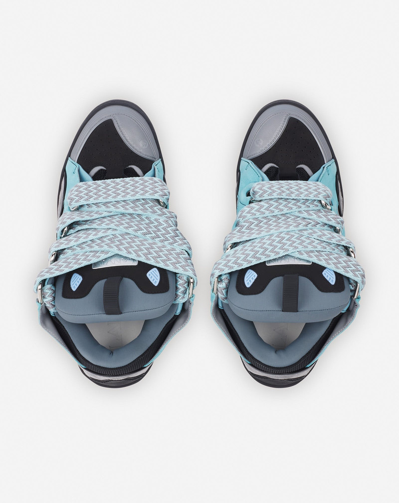 LEATHER CURB SNEAKERS 3