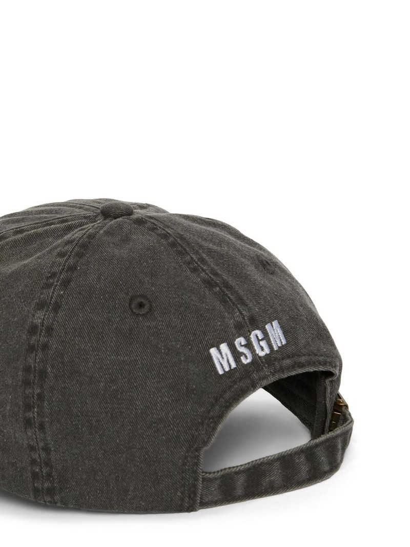 MSGM logo-embroidered cap outlook