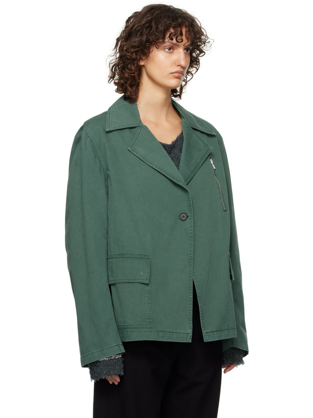 Green Safari Jacket - 2