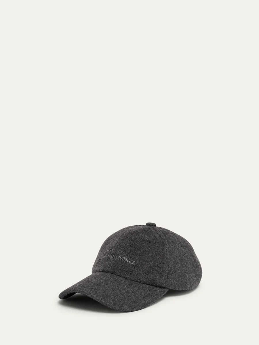 Men's Wool Logo Baseball Cap - 1