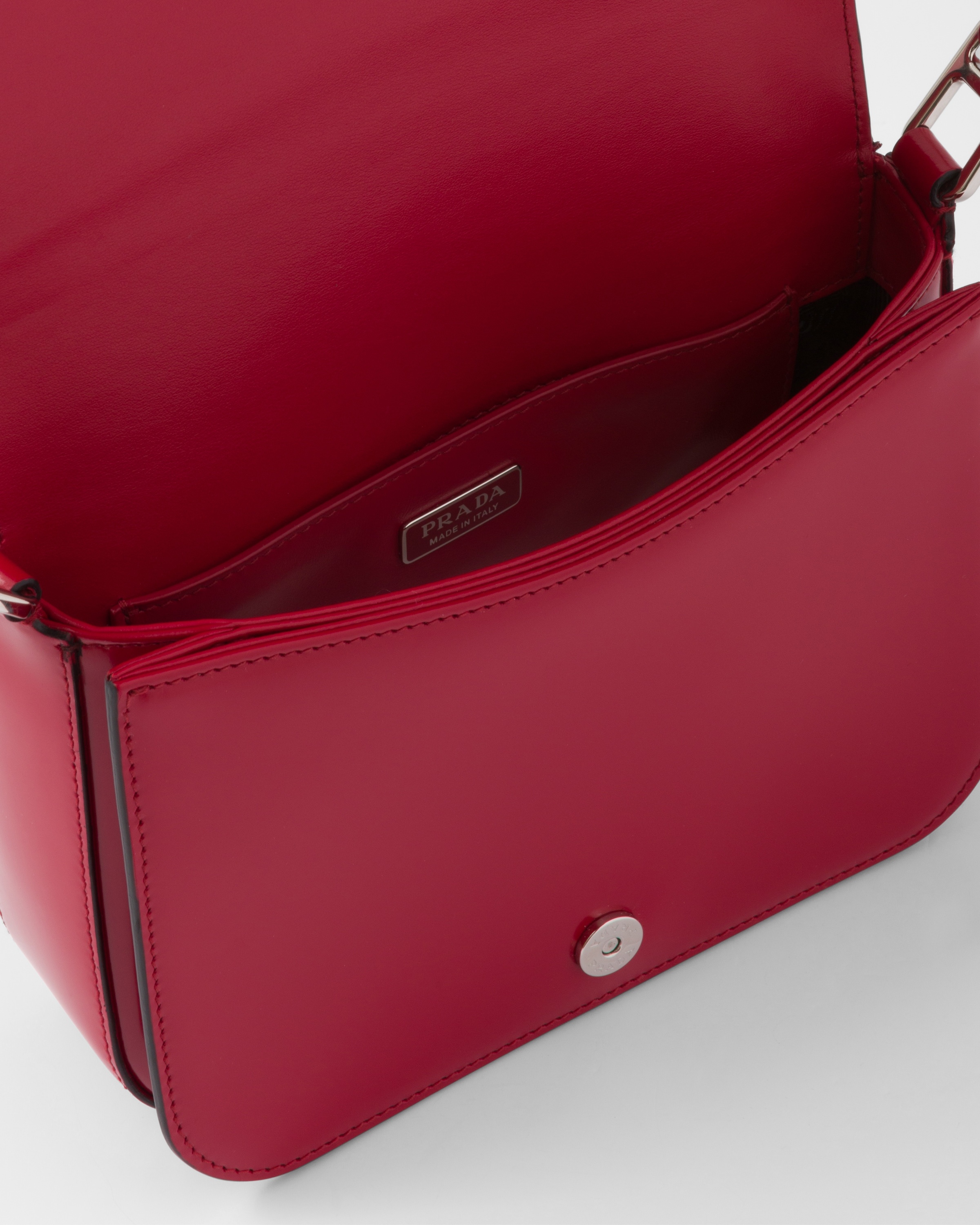 Prada Brushed leather shoulder bag | REVERSIBLE