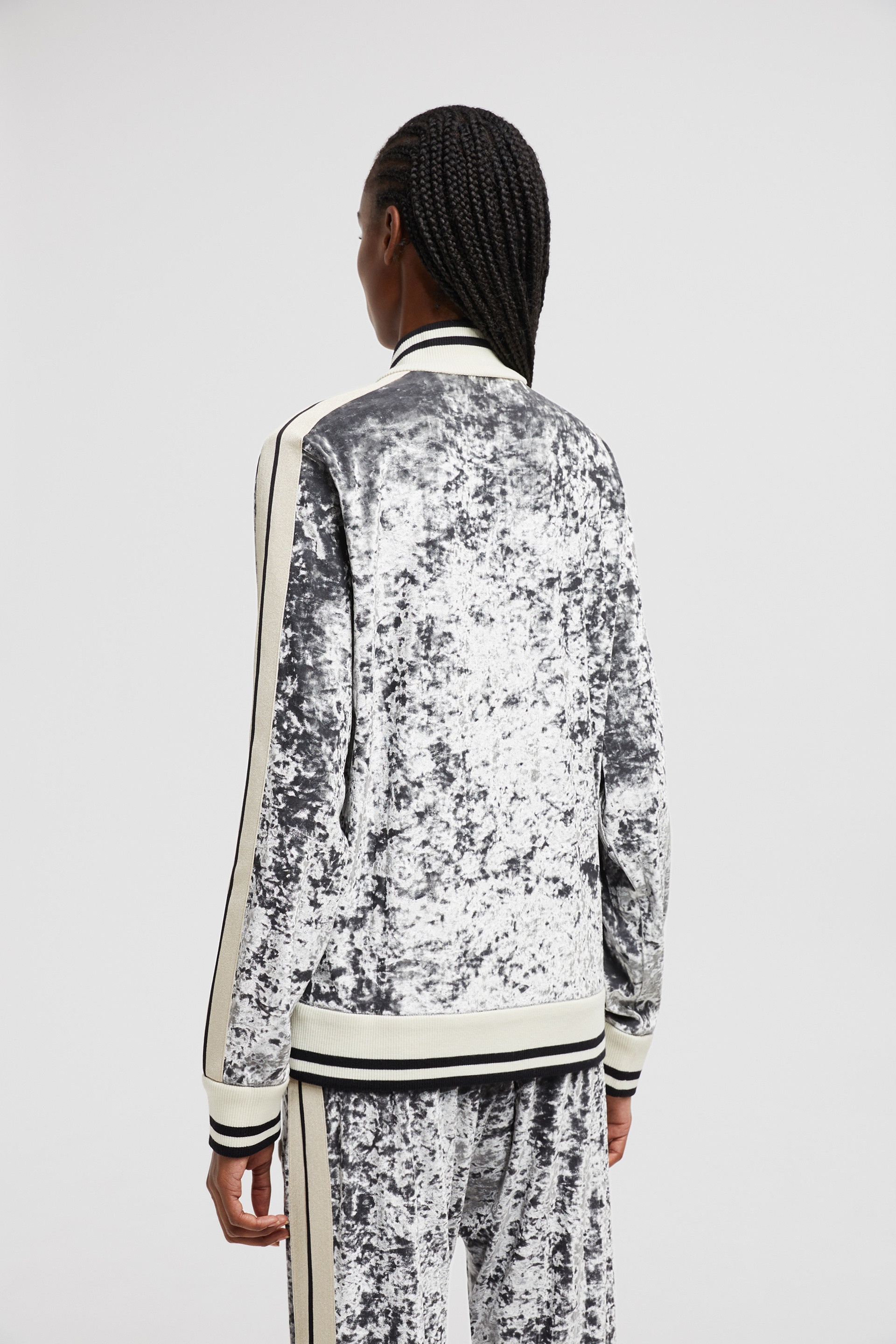 Moncler x Palm Angels Chenille Zip-Up Sweashirt - 5