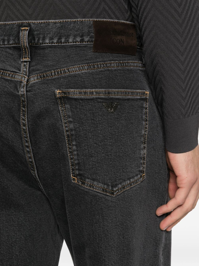 faded denim trousers 6