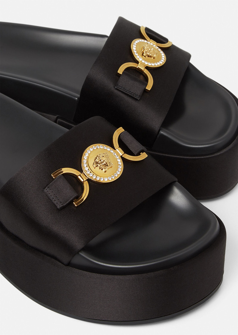 VERSACE Medusa Biggie Platform Slides outlook