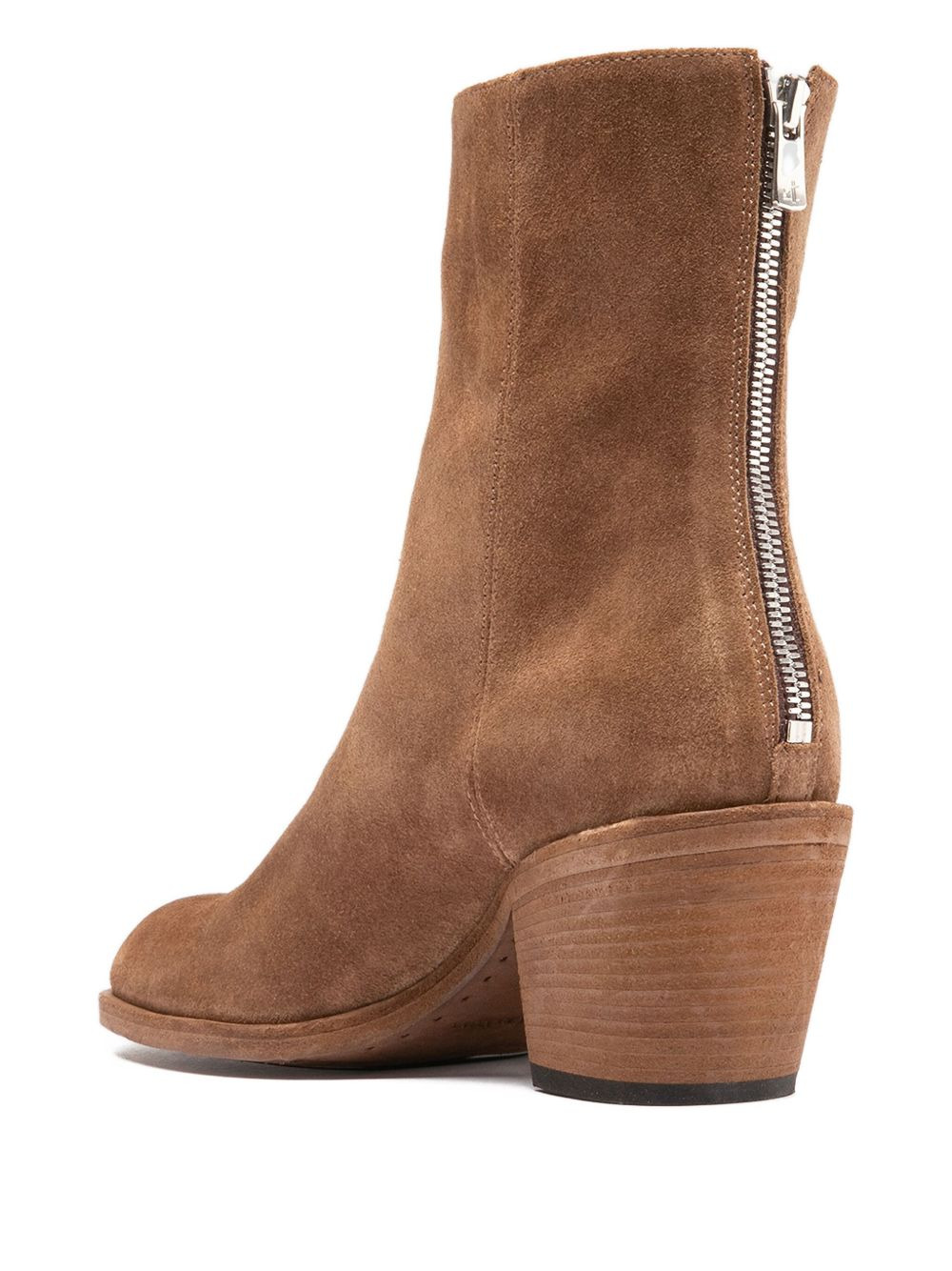 Sydne zip suede boots - 5
