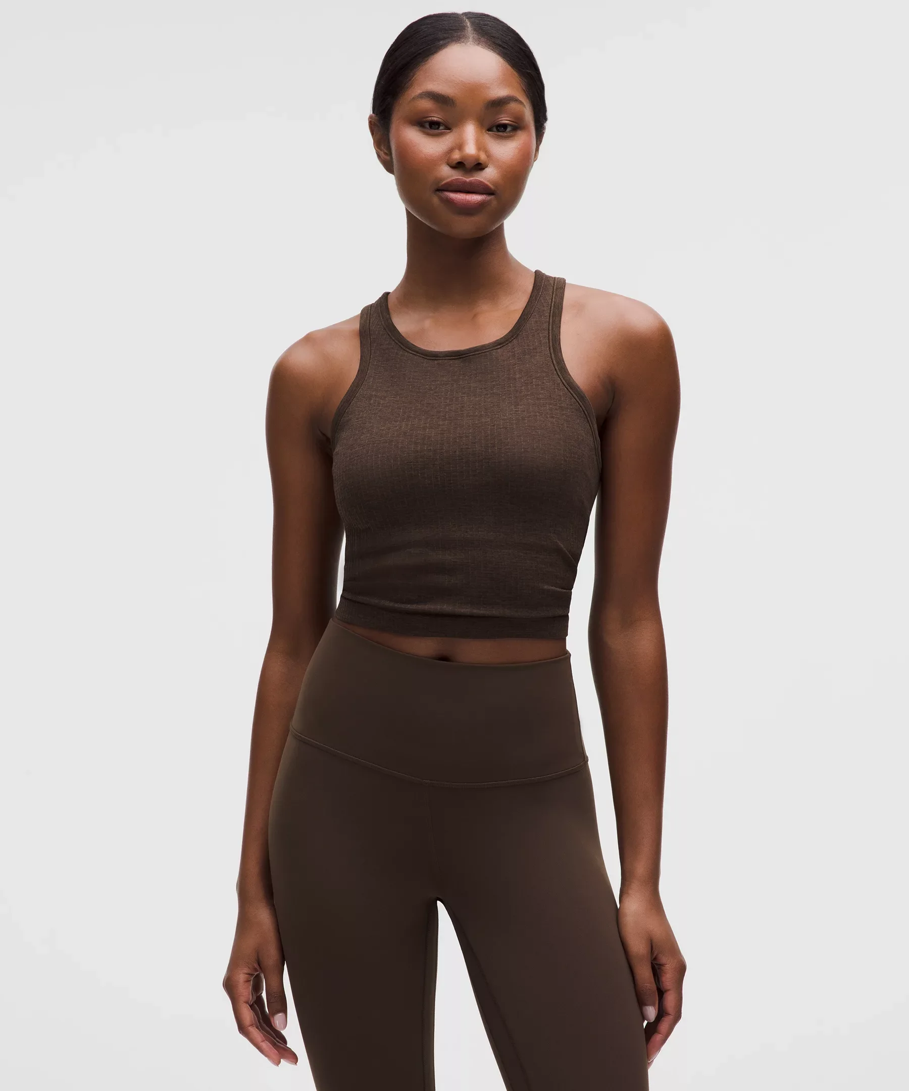 Ebb to Street Cropped Racerback Tank Top *Light Support, B/C Cup - 1
