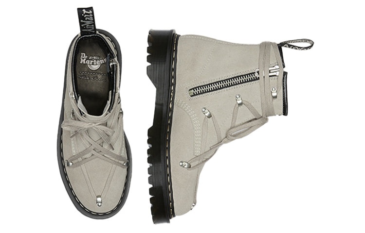 Dr. Martens Rick Owens x 1460 Bex Suede Boot 'Light Taupe' 27023696 - 4