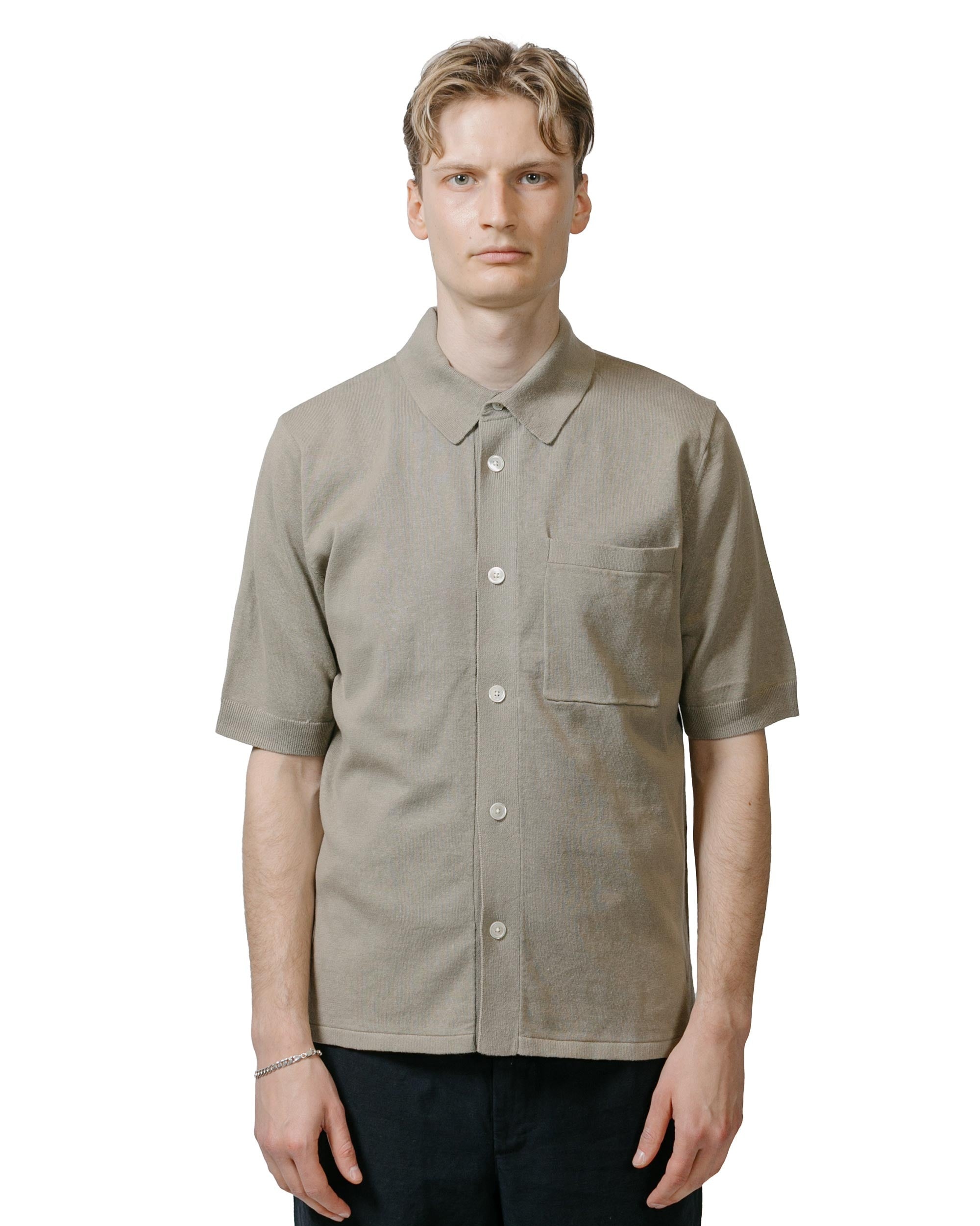 Rollo Cotton Linen SS Shirt Clay - 2