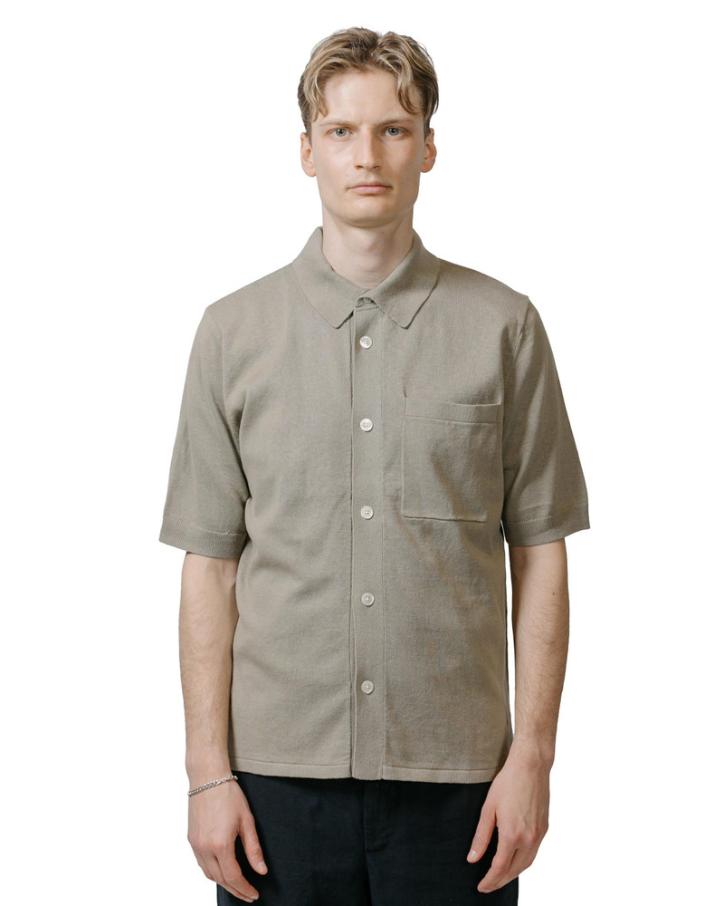 NORSE PROJECTS Rollo Cotton Linen SS Shirt Clay outlook