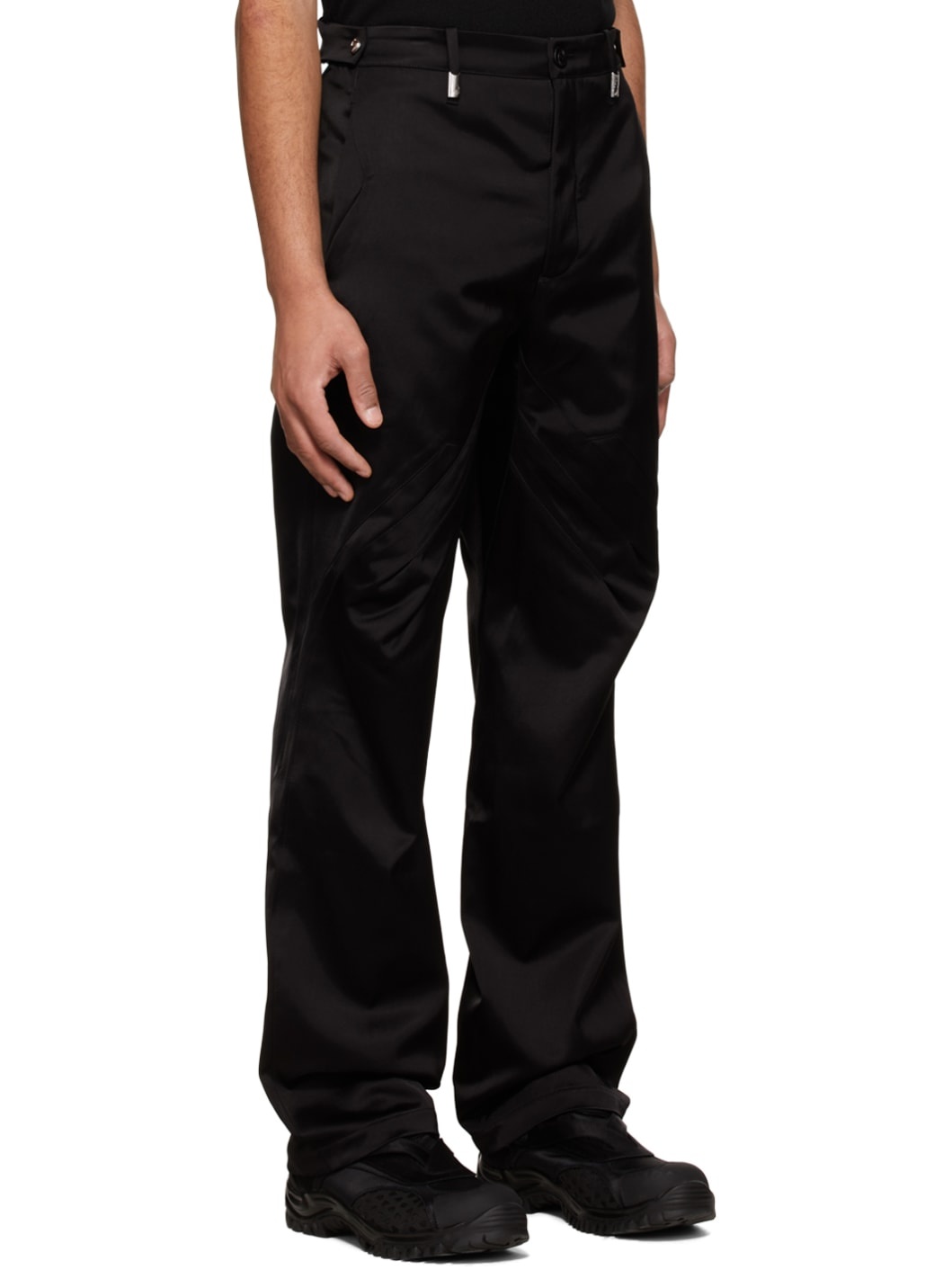 Kiko Kostadinov Black Itten Trouser | ssense | REVERSIBLE