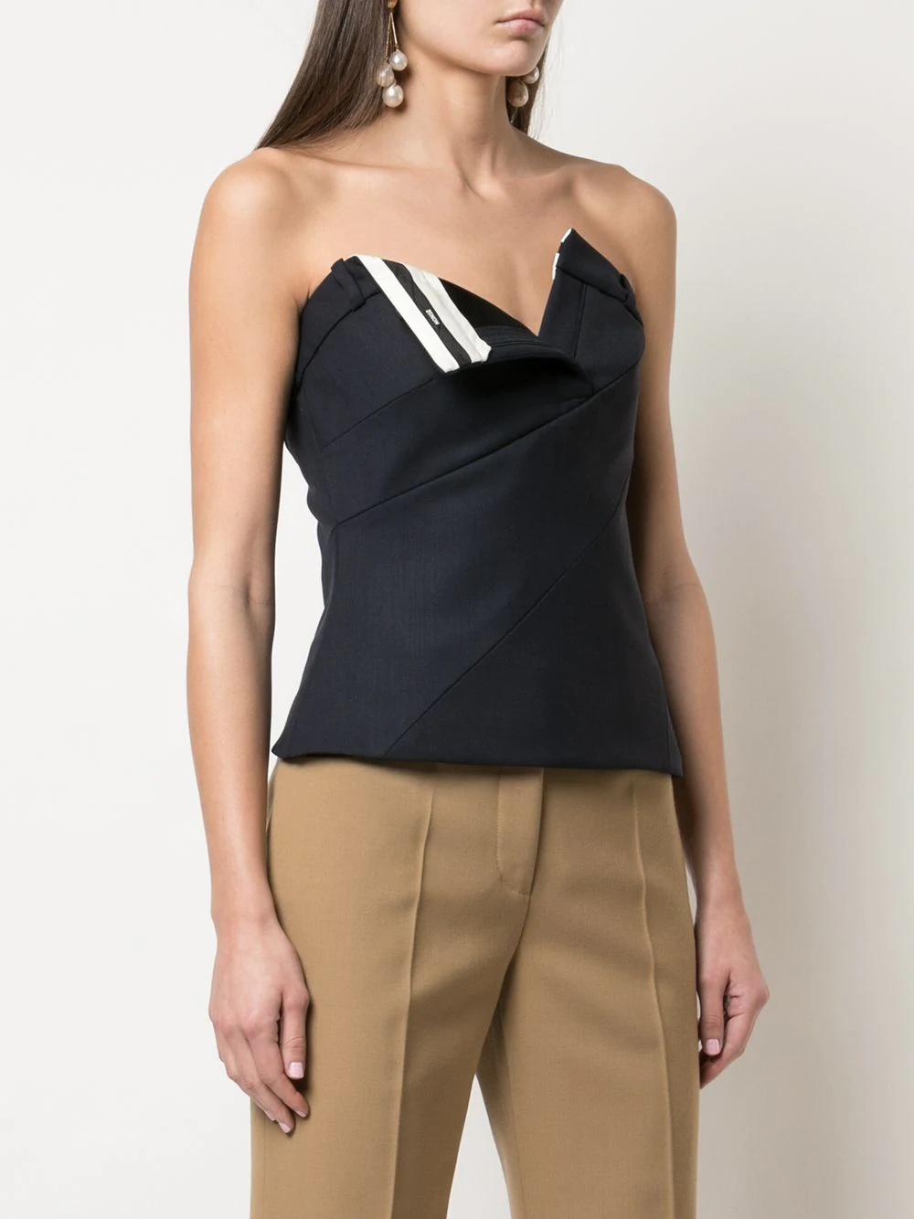 Twisted Pant bustier-style top - 3