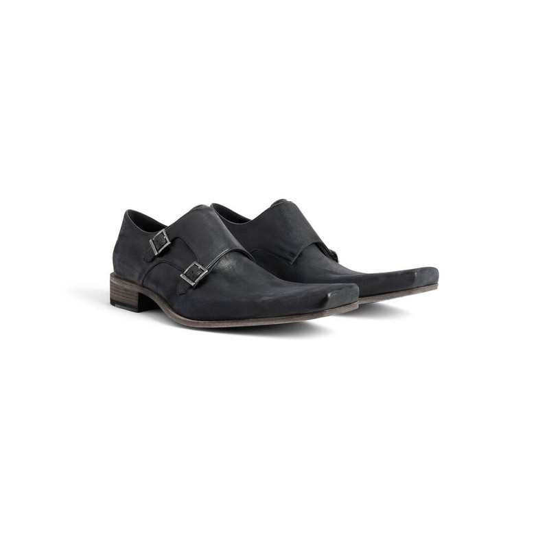 Men's Monsieur Monk Derby in Black 2