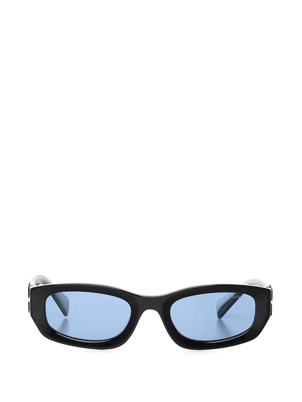 logo rectangle sunglasses - 1