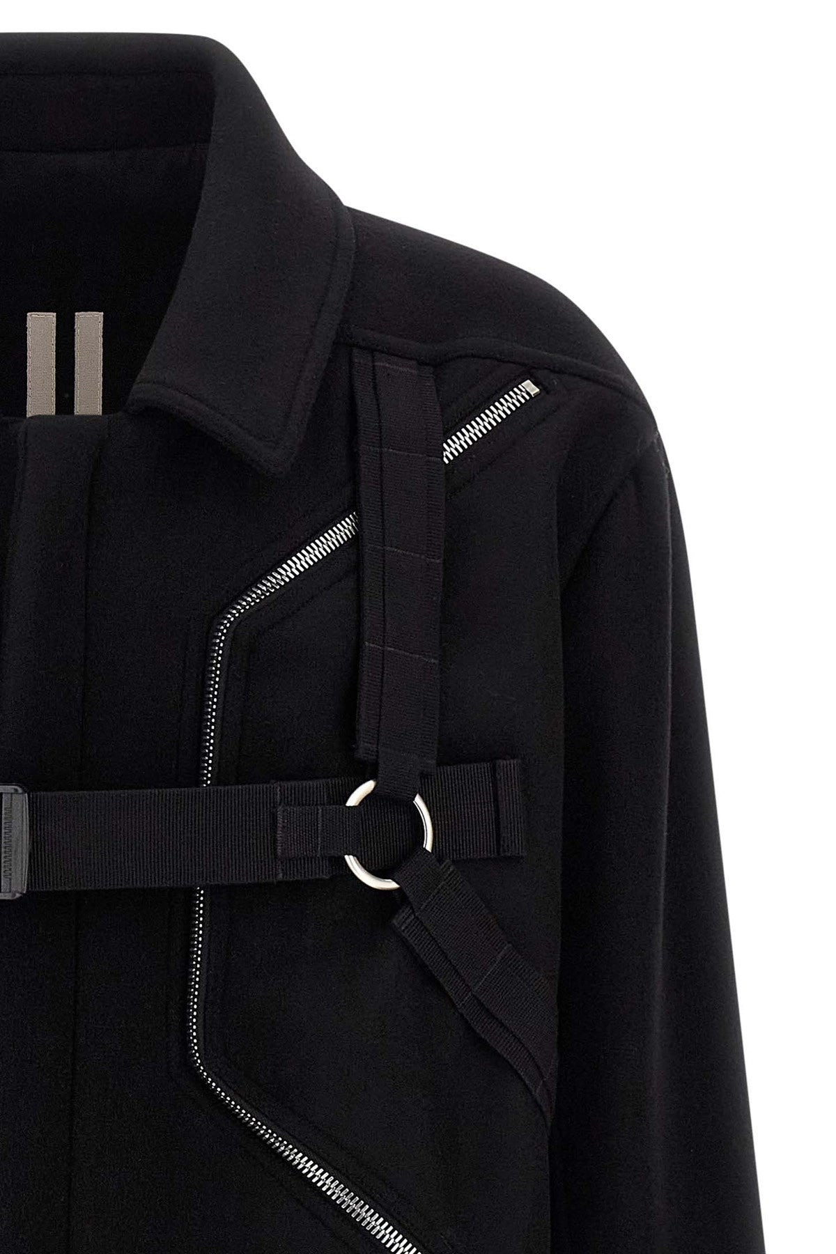 Rick Owens Men 'Blixa Jumbo Mac' Coat - 4