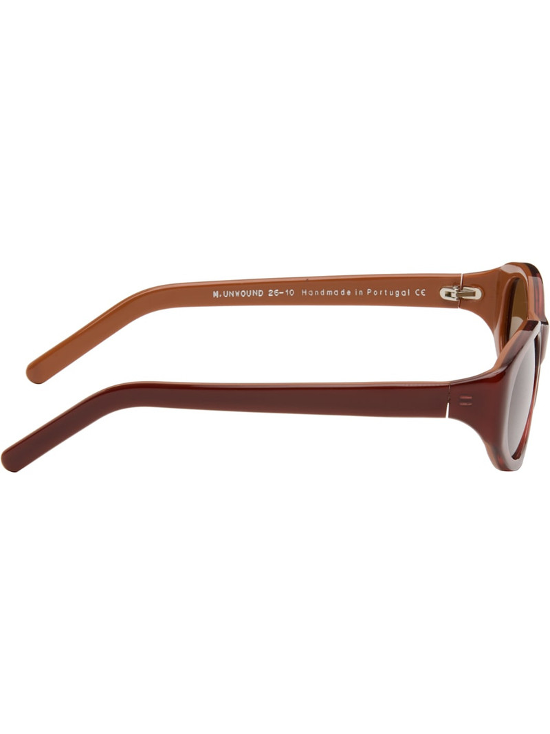 Our Legacy Brown Unwound Sunglasses outlook