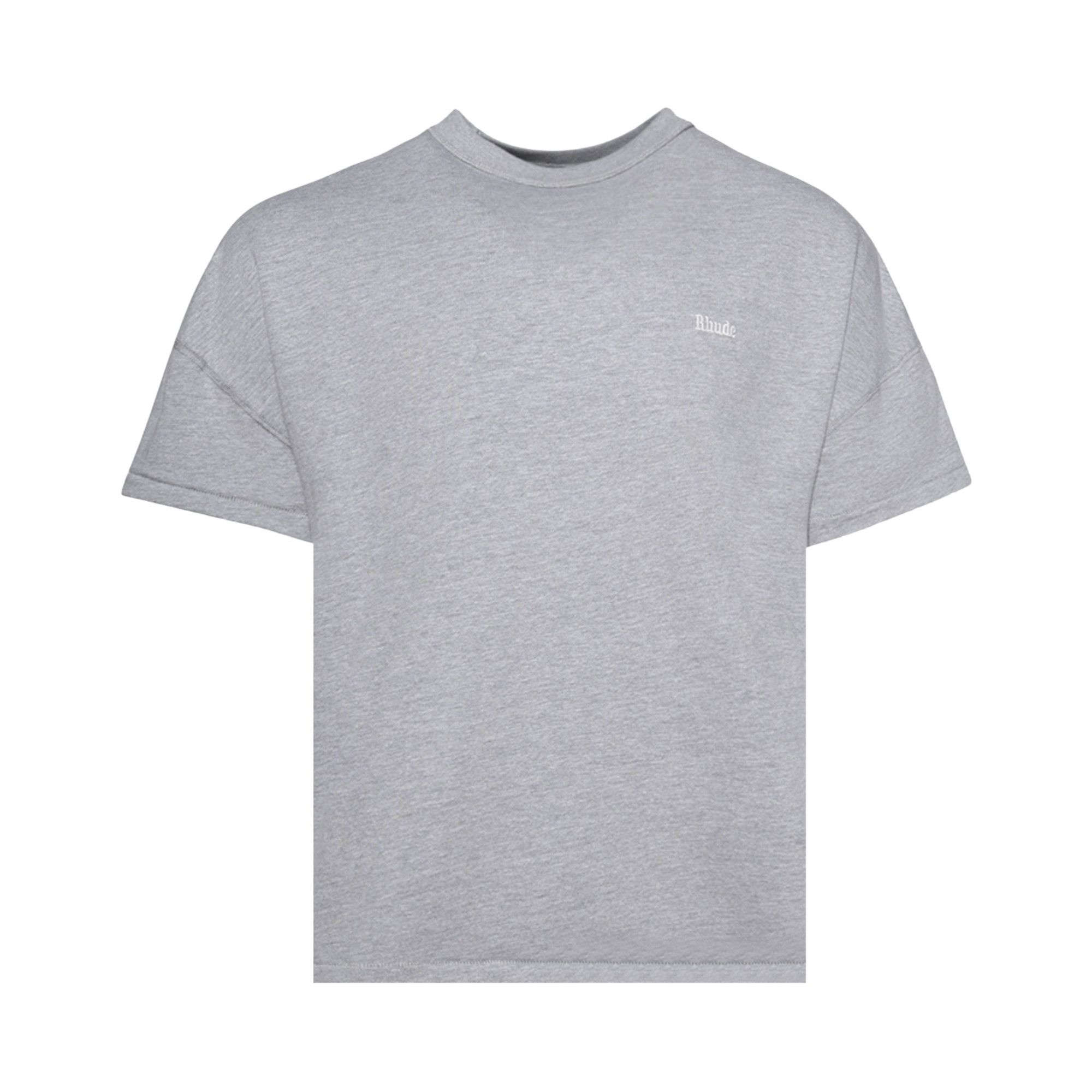 Rhude Classique Reverse Tee 'Heather Grey' - 1