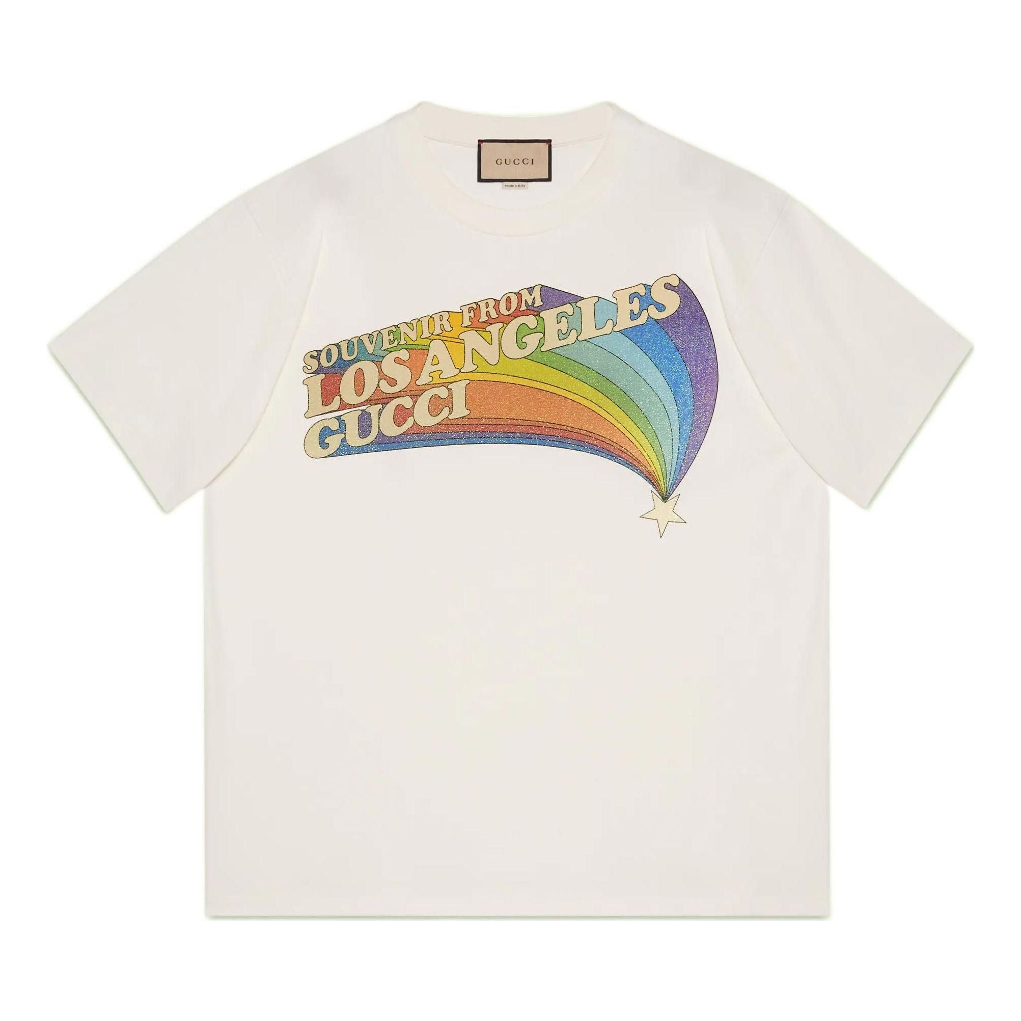 Gucci SS22 Love Parade Rainbow Tee 'White' 616036-XJEJC-9095 - 1