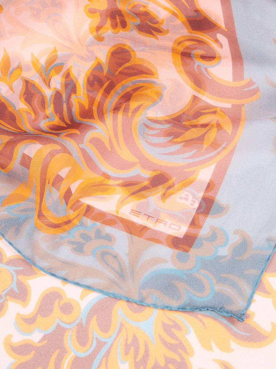 PRINTED SILK SCARF - 3