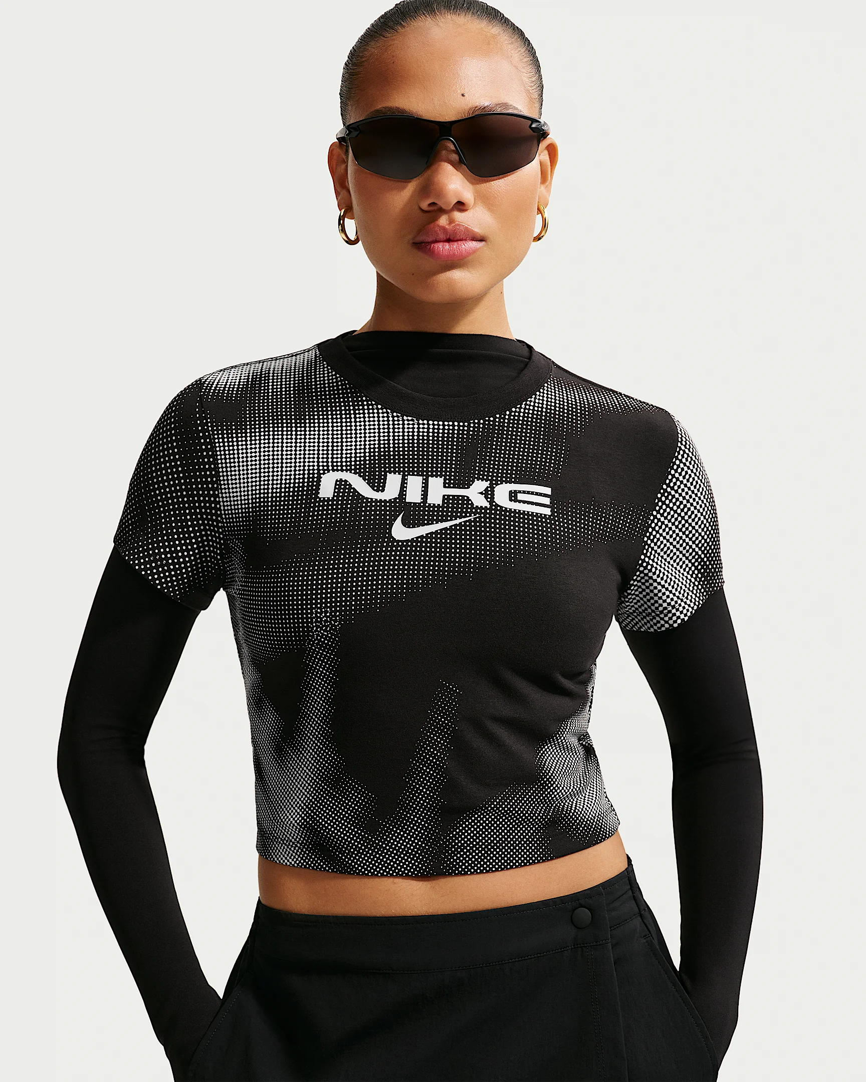 Nike Sportswear Chill Knit Women's Slim Cropped T-Shirt - 1