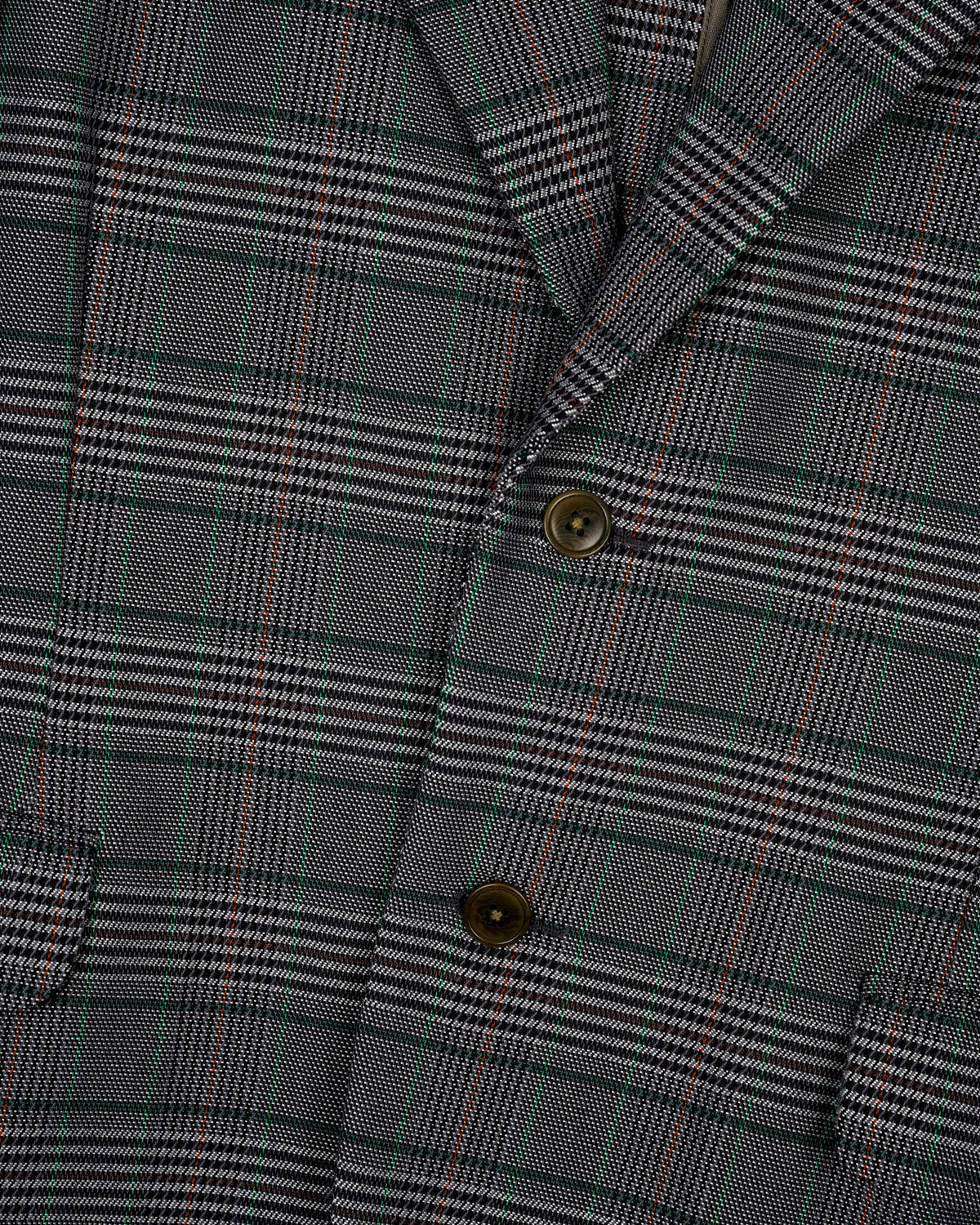 Brooks Brothers California Glen Check Blazer - Grey - 3