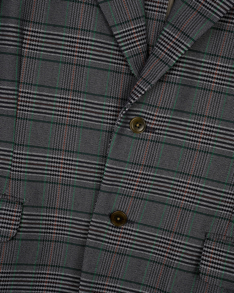 Brooks Brothers California Glen Check Blazer - Grey 3