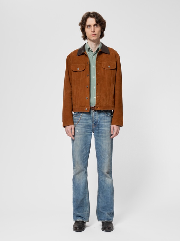 Danny Suede Jacket Tobacco - 3