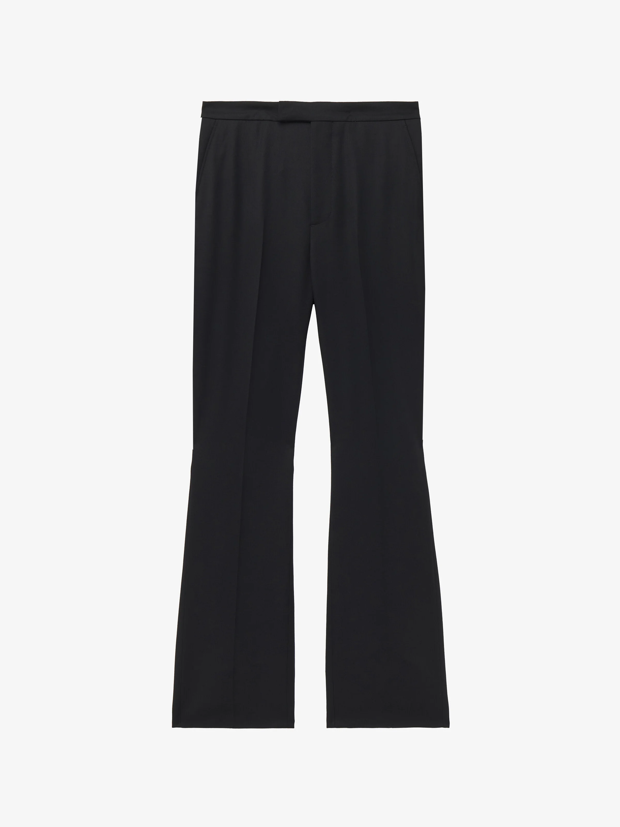 Wool Gabardine Tailored Trousers - 1