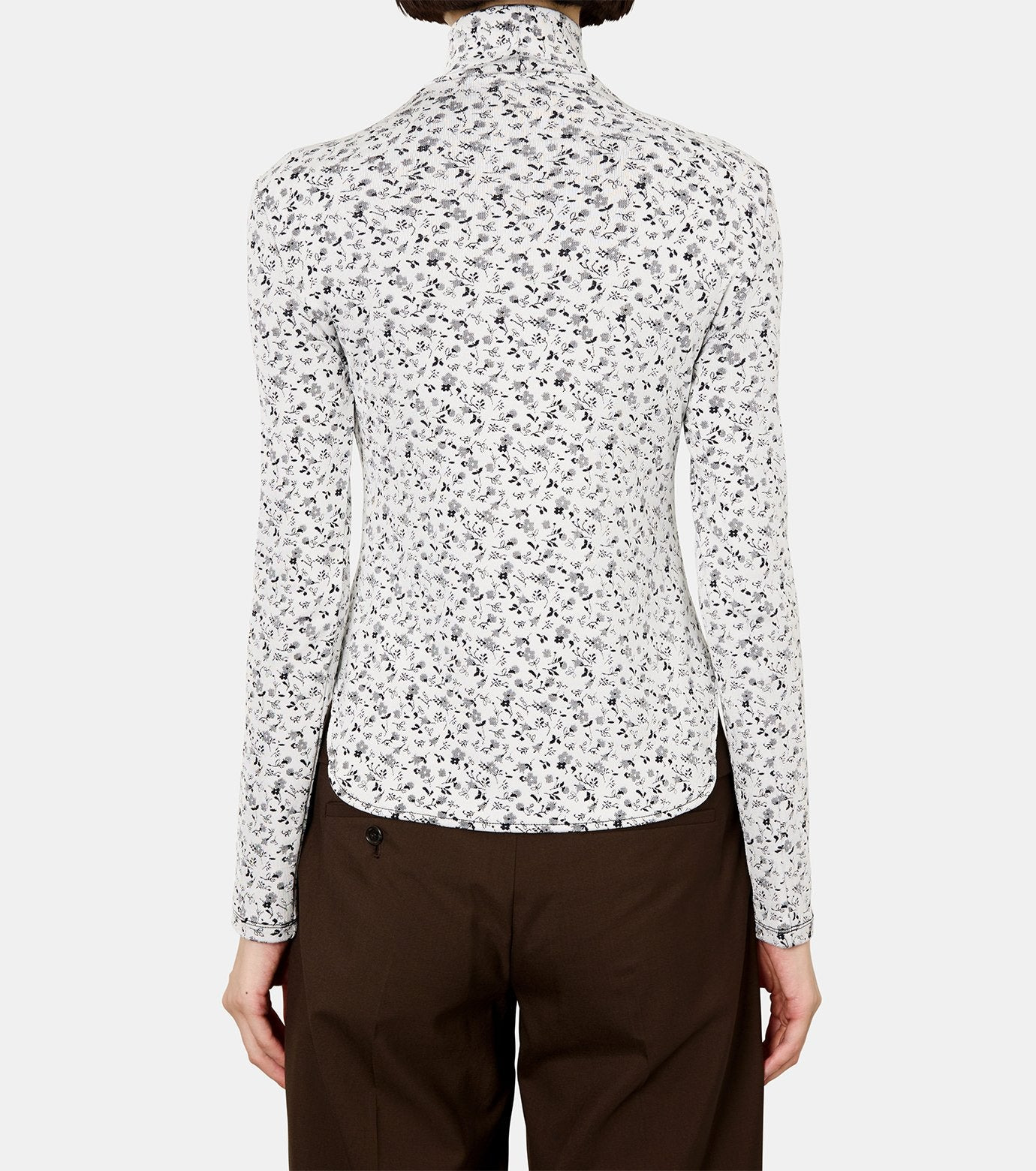 Jersey Floral LS Top - 3