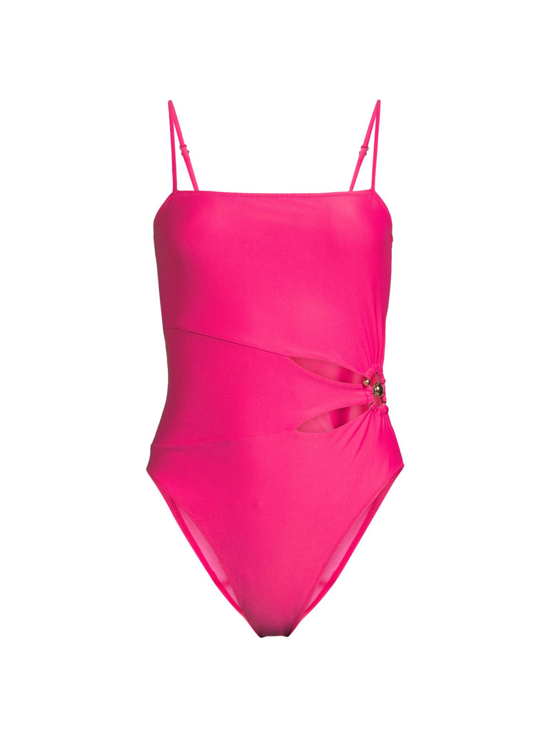 Women's Ravi Cut-Out One-Piece Swimsuit - Perfect Pink 1